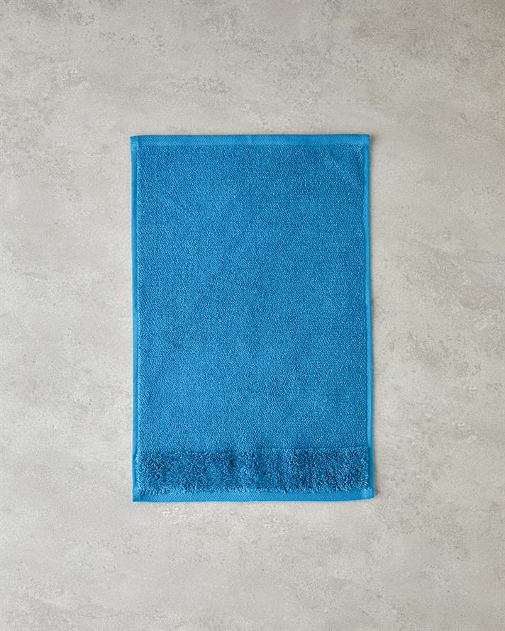 Velvet Touch Cotton Hand Towel 30x45 cm Blue