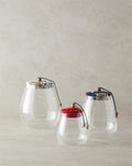 Vintage Borosilkat Jar Red
