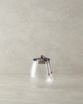 Vintage Borosilkat Jar Navy Blue