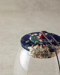 Vintage Borosilkat Jar Navy Blue