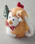 Yellow Penguin Dolomite Christmas Mug 300 ml Yellow