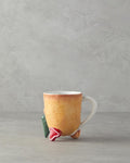 Yellow Penguin Dolomite Christmas Mug 300 ml Yellow