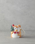 Yellow Penguin Dolomite Christmas Mug 300 ml Yellow