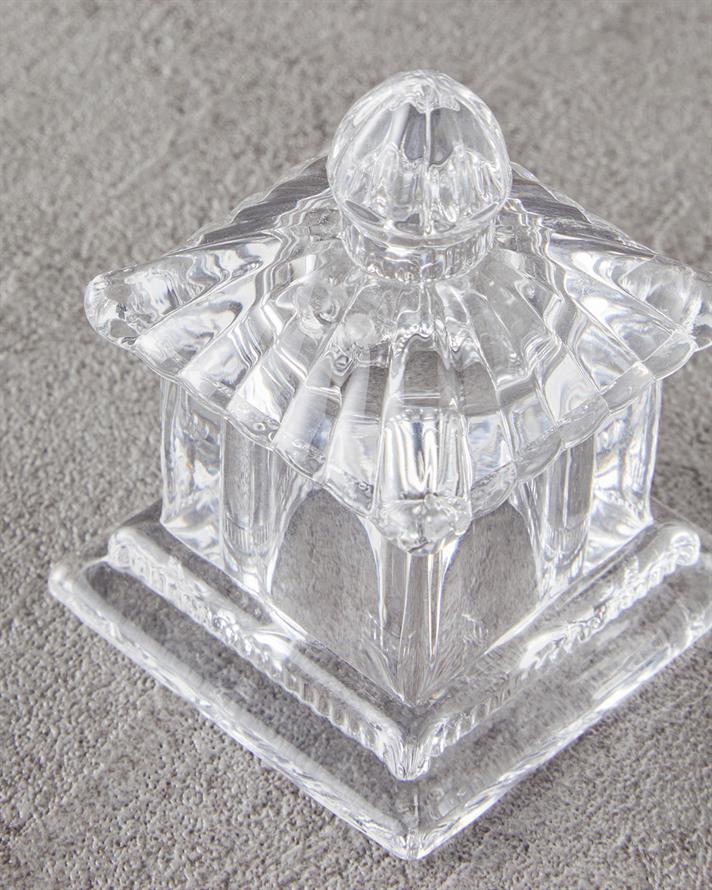 Yuna Glass Salt Shaker - Pepper Shaker Transparent