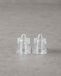 Yuna Glass Salt Shaker - Pepper Shaker Transparent